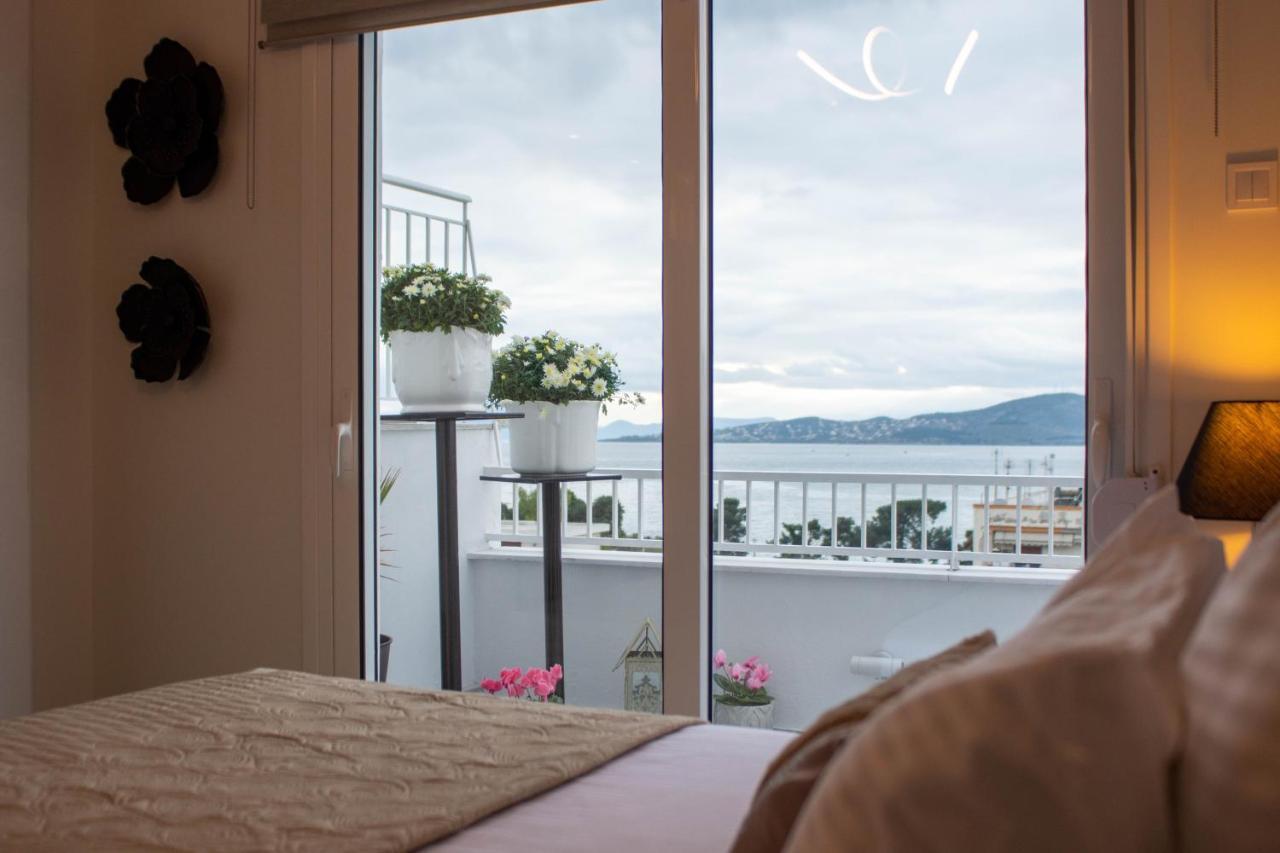 Sea View Luxury Apartment Volos Bagian luar foto