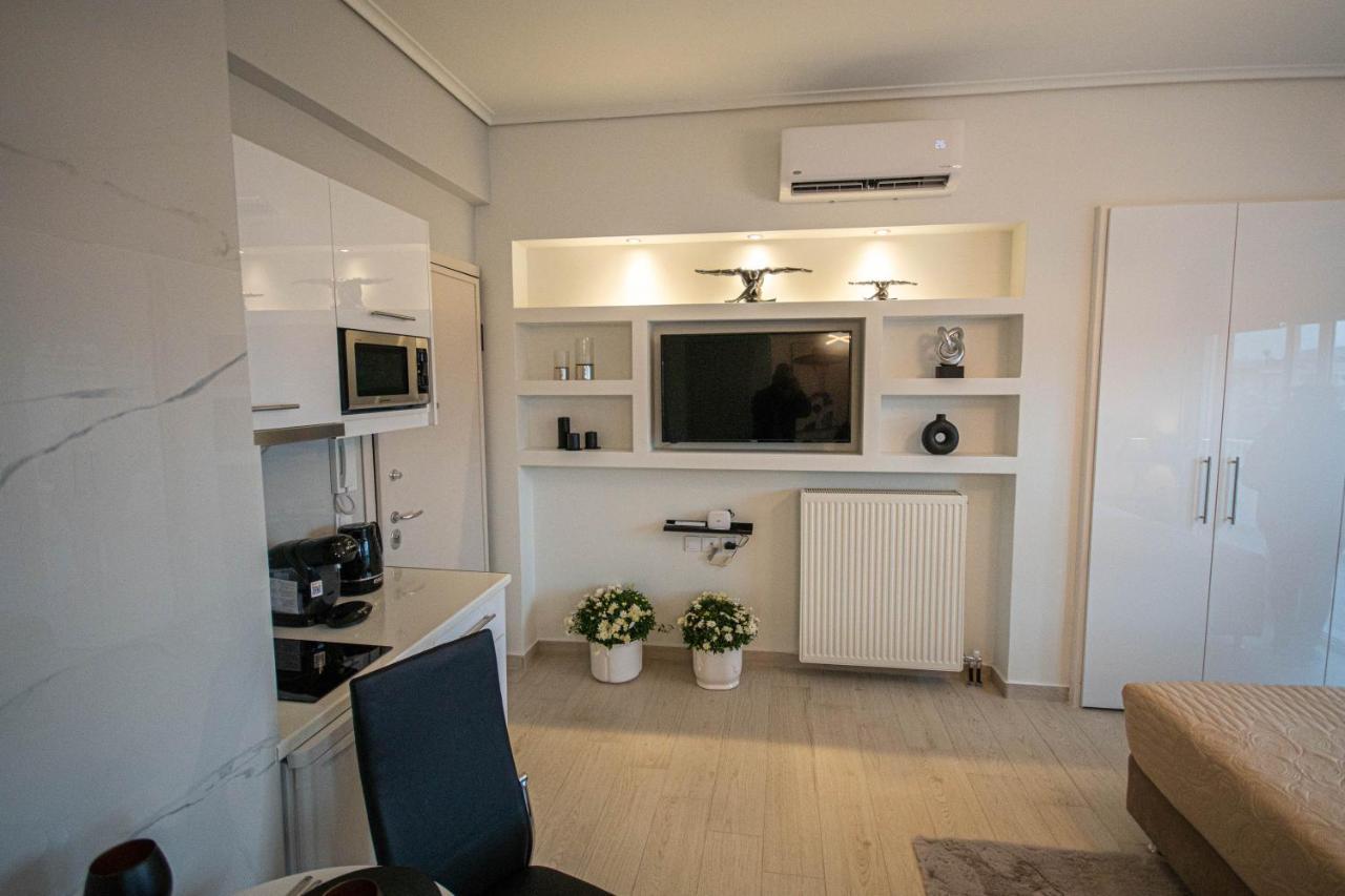 Sea View Luxury Apartment Volos Bagian luar foto