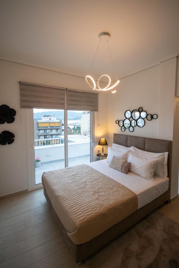 Sea View Luxury Apartment Volos Bagian luar foto