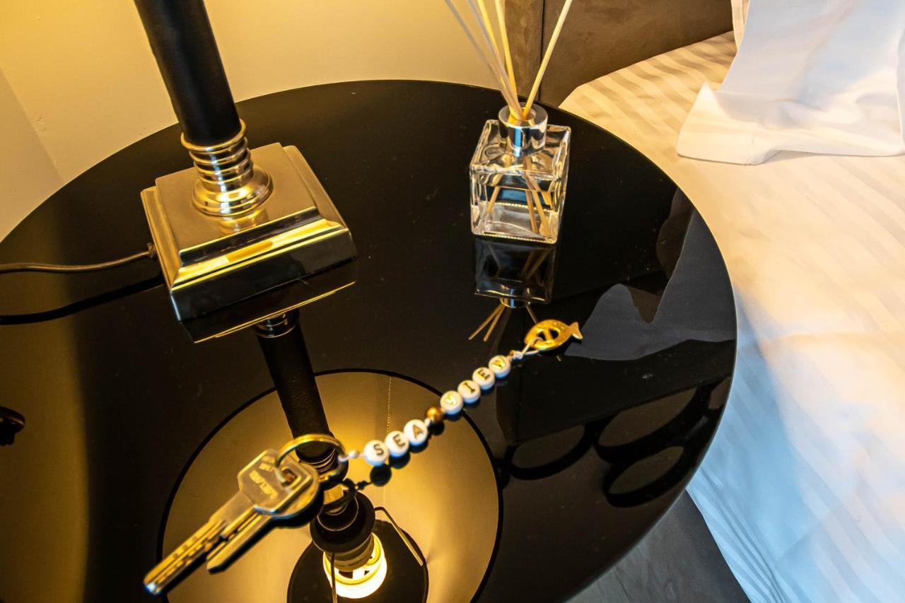 Sea View Luxury Apartment Volos Bagian luar foto